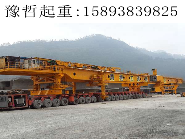 河北沧州架桥机出租公司 120吨架桥机组装流程